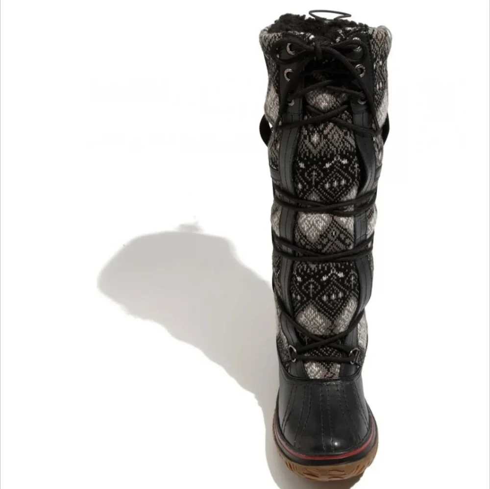 Pajar Crosby Sweater Knit Winter Snow Boots 38